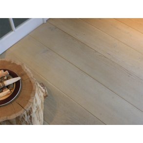 Massivt Plankegulv 30 mm - Ubehandlet Eg Select - Bredde 180 mm