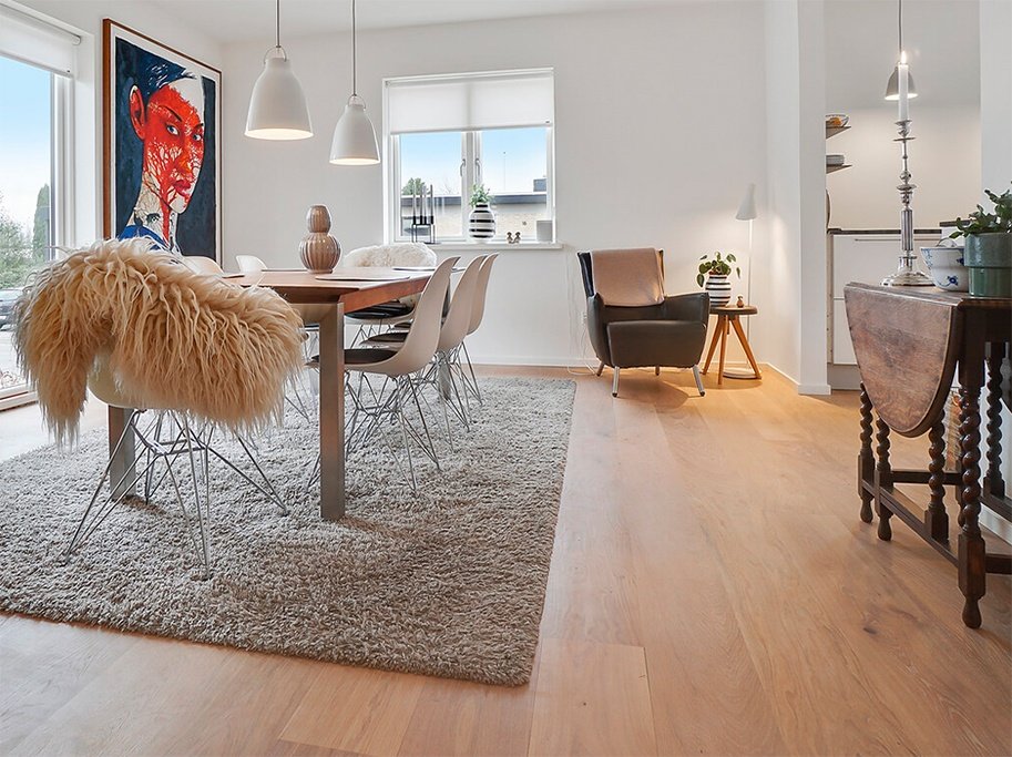 Massivt Plankegulv 30 mm - Ubehandlet Eg Select - Bredde 210 mm