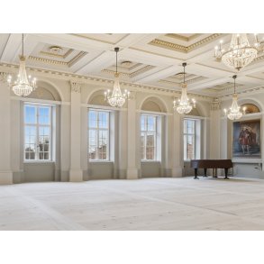 Massivt Plankegulv 30 mm - Ubehandlet Pommersk Fyr - Bredde 260 mm