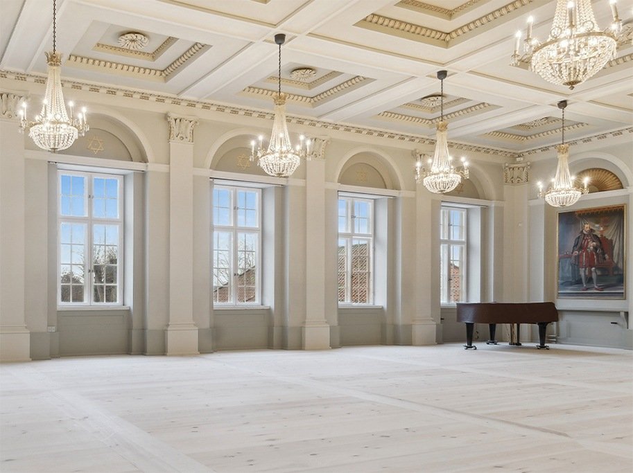 Massivt Plankegulv 30 mm - Ubehandlet Pommersk Fyr - Bredde 260 mm