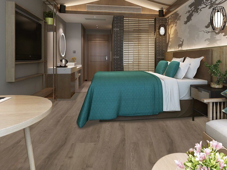 Migadan Elite LVT Vinylplank - M�rk Natur