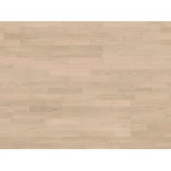 Parketgulv 3-stav - Brstet Eg Beach med hvid matlak - Bredde 180 mm