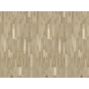 Parketgulv 3-stav - Eg Natur med hvid matlak - Bredde 207 mm