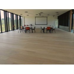 Plankegulv - B-Hard Brstet Eg Style Saphir med hvid olie - Bredde 223 mm