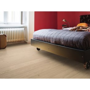 Plankegulv - Brstet Eg Beach med grtonet matlak - Bredde 180 mm