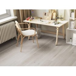 Plankegulv - Brstet Eg Cardamomo med grhvid matlak - Bredde 180 mm