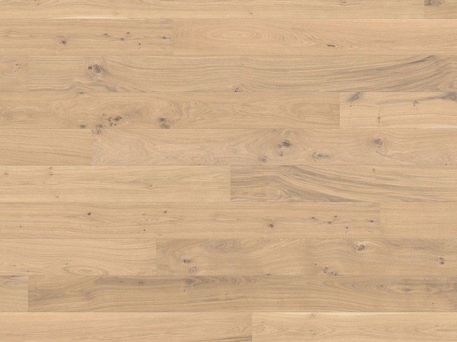 Plankegulv - Brstet Eg Sun med hvid olie - Bredde 180 mm