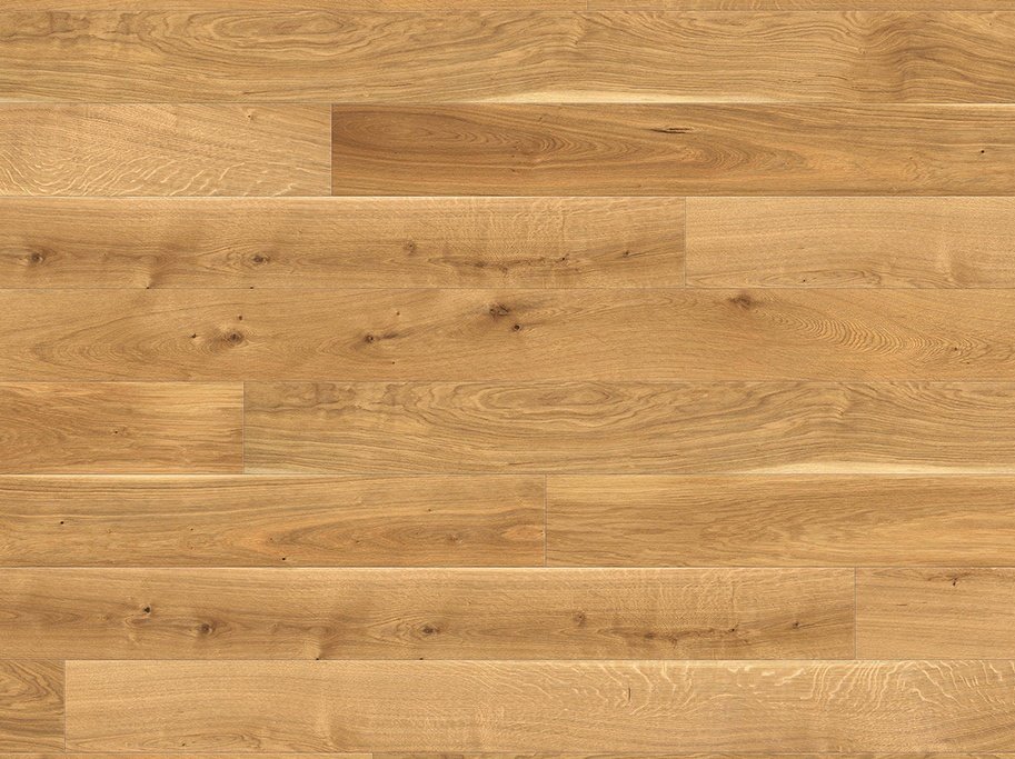 Restparti - Plankegulv - Brstet Eg Country med klar matlak - I alt 32,13 m2 - Spar 63 %