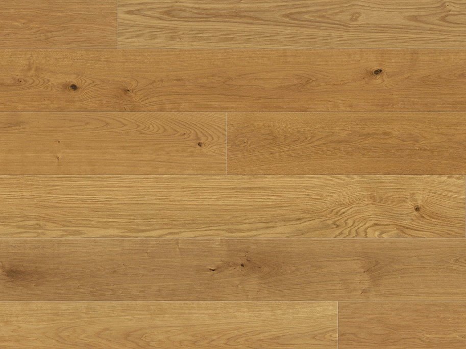 HARO Plankegulv - Brstet Eg med klar naturaDur matlak - Bredde 180 mm