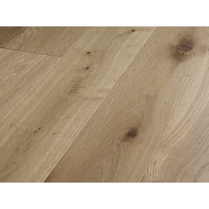 Plankegulv - Eg Rustik med klar matlak - Bredde 220 mm