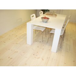 Restparti - Plankegulv - Fyr med lud og hvidolie - I alt 23,47 m2 - Spar 28 %