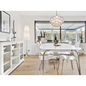 Plankegulv - Herregrdsplank i brstet Eg Neutral med matlak - Bredde 260 mm