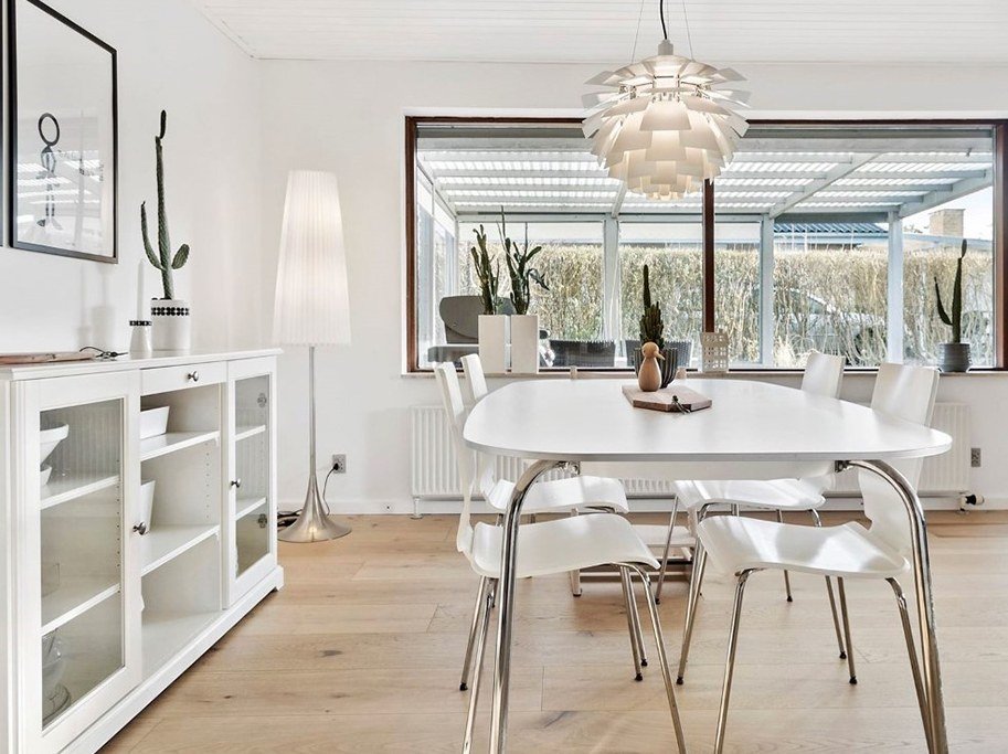 Plankegulv - Herregrdsplank i brstet Eg Neutral med matlak - Bredde 260 mm