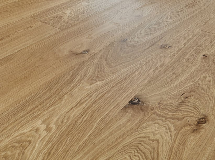 Restparti - Plankegulv - Innoplank Eg Accent Natur med h�rdvoksolie - I alt 33,49 m2 - Spar 50 %