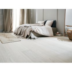 Plankegulv - Innoplank Eg Prime med creme ultramat power lak - Bredde 265 mm