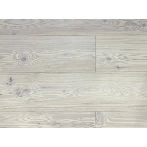 Plankegulv - Brstet Lrk med hvid olie - Bredde 190 mm