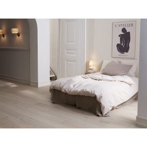 Slotsplank - Brstet Eg Accent med gr matlak - Bredde 190 mm