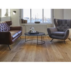 Slotsplank - Brstet Eg Accent med klar matlak - Bredde 190 mm