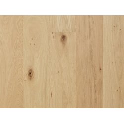 Slotsplank - Brstet Eg Accent med hvid matlak - Bredde 190 mm