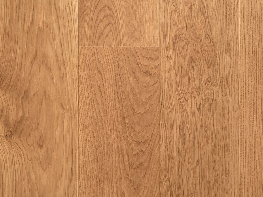 Slotsplank - Brstet Eg Prime med klar matlak - Bredde 190 mm