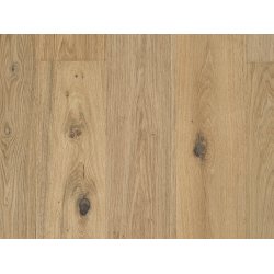 Wideplank - Brstet Eg Country med hvid matlak - Bredde 220 mm