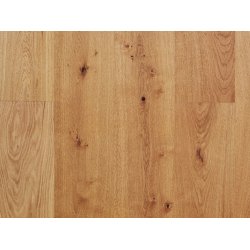 Wideplank - Brstet Eg Country med klar matlak - Bredde 220 mm