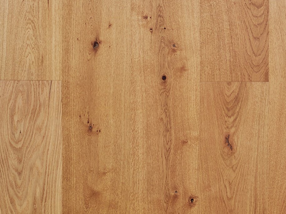 Wideplank - Brstet Eg Country med klar matlak - Bredde 220 mm