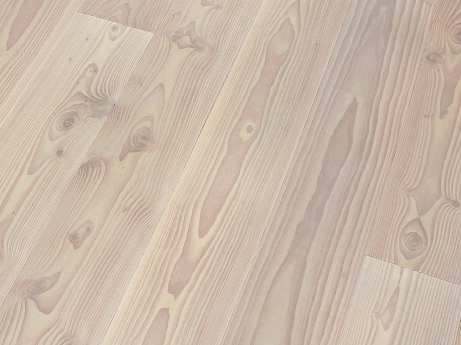 Plankegulv - Wiking Douglas Natur med lud og hvidolie - Bredde 235 mm