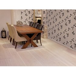 Plankegulv - Wiking Douglas Natur med lud og hvidolie - Bredde 235 mm