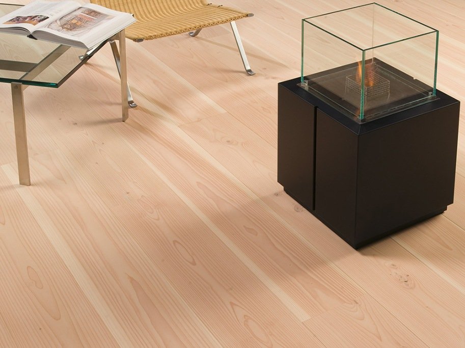 Plankegulv - Wiking Douglas Natur med lud og hvidolie - Bredde 185 mm