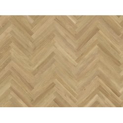 Stavparket - Eg natur med klar olie - 500 x 70 x 9,5 mm - 4 mm slidlag