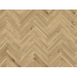 Stavparket - Eg Struktur/Ambiente med klar matlak - 500 x 70 x 9,5 mm - 4 mm slidlag