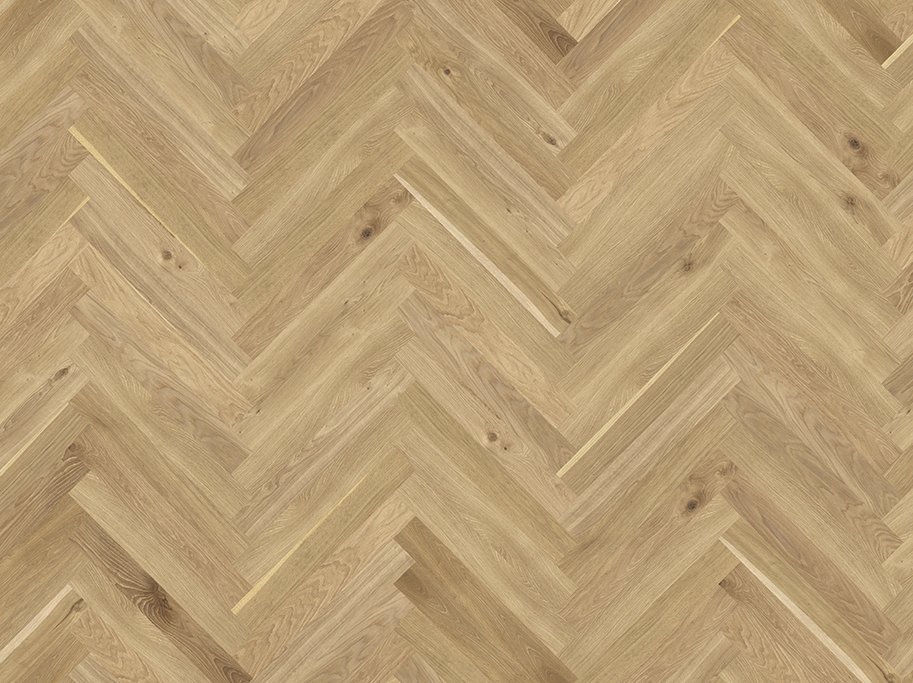 Stavparket - Eg Struktur/Ambiente med klar matlak - 500 x 70 x 9,5 mm - 4 mm slidlag