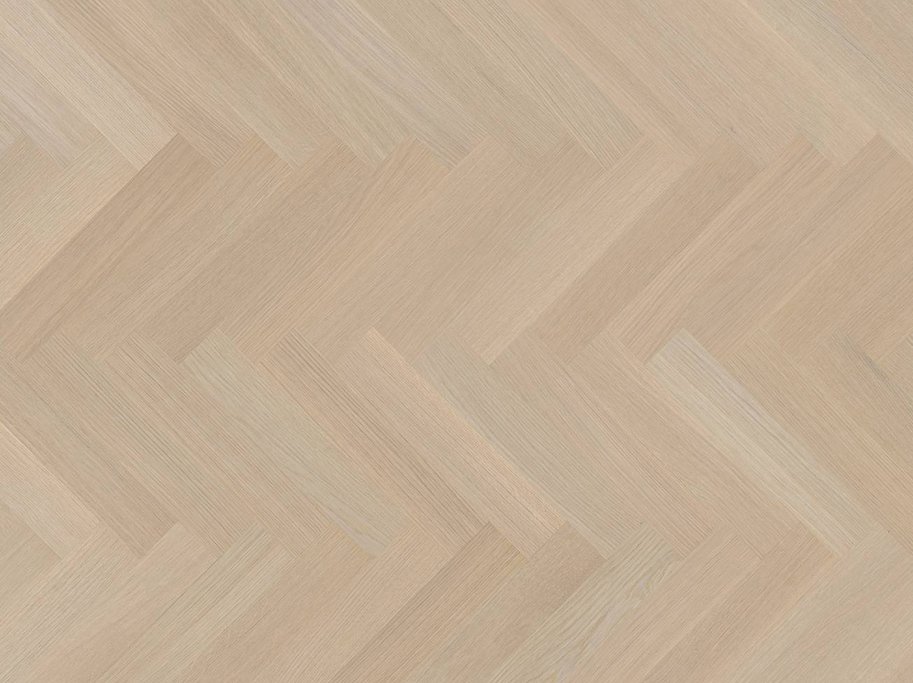 Bjelin Sildeben med kliksystem - Eg Boden med ekstra hvid matlak - Bredde 69 mm