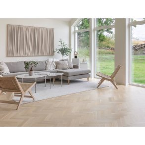 Restparti - Bjelin Stavparket med kliksystem - Eg Lycksele - Totalt 26,23 m2 - Spare 7 %