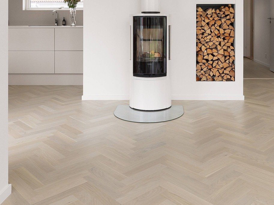 Restparti - Bjelin Stavparket med kliksystem - Eg Lycksele - Totalt 26,23 m2 - Spare 7 %