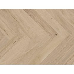 Sildeben med kliksystem - Brstet Eg Natur med lys matlak - Bredde 130 mm