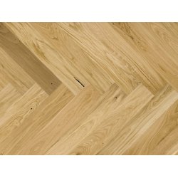 Sildeben med kliksystem - Brstet Eg Natur med olie - Bredde 130 mm