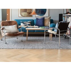 Bjelin Sildeben med kliksystem - Eik Sigtuna med hvid matlak - Bredde 69 mm