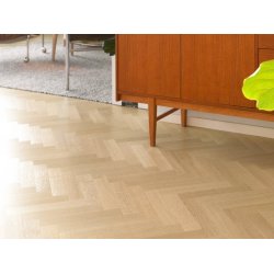 Bjelin Sildeben med kliksystem - Eik Sigtuna med hvid matlak - Bredde 69 mm