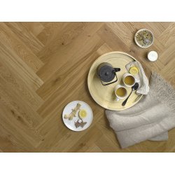 Sildeben med kliksystem - Natural Oak Authentic med matlak - Bredde 90 mm 