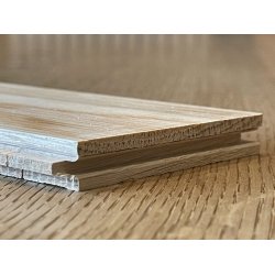 Stavparket - Eg Natura med klar matlak - Bredde 70 mm