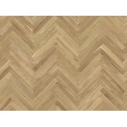 Stavparket - Brstet Eg Design med klar matlak - Bredde 70 mm