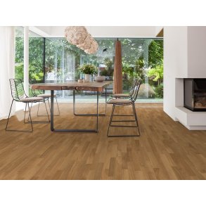 HARO Stavparket - Brstet Eg Trend med klar olie - Bredde 70 mm