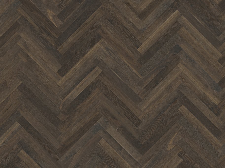 Stavparket - Rget Eg Design med klar matlak - Bredde 70 mm