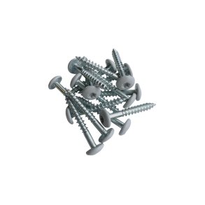 TX20 skruv fr akustikpaneler - Gr - 4 x 30 mm - 15 st.