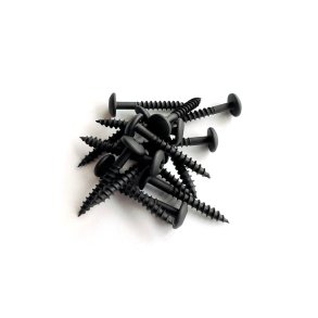 TX20 skruv fr akustikpaneler - Svart - 4 x 30 mm - 15 st.