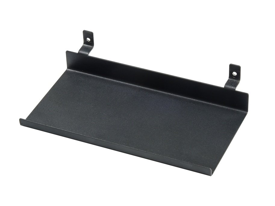 Lille sort hylde - 20 cm