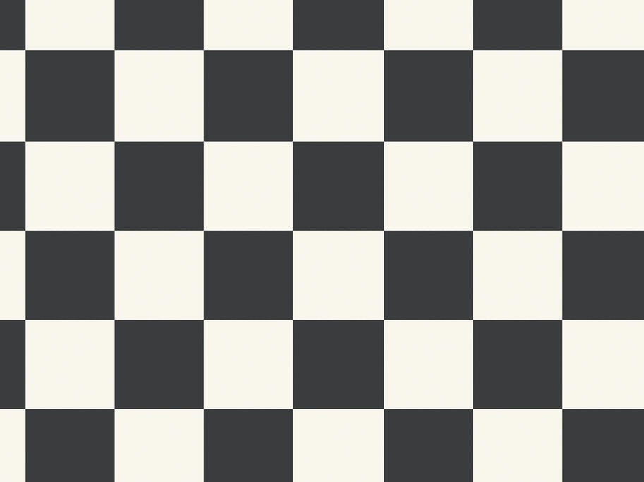 Vinyl - Sorte &amp; Hvide Fliser 