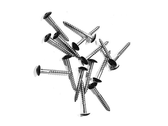 Facadeskrue rs sort A2 - 4,8 x 38 mm - 250 stk.